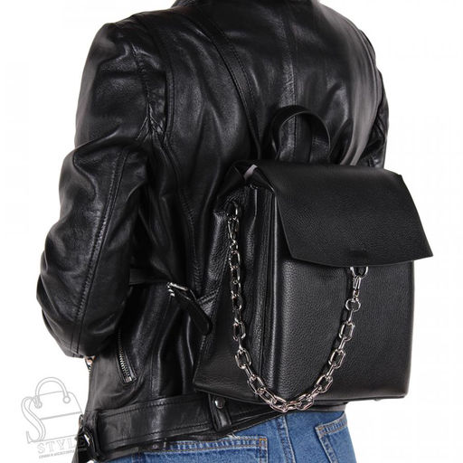 Рюкзак женский кожаный 5922Q black Polina&Eiterou/30 в Новосибирске  фото 2
