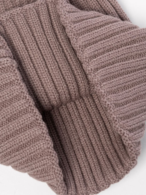 Шапка жен. шерсть+каш+виск LB-A53063 cacao - Labbra фото 4