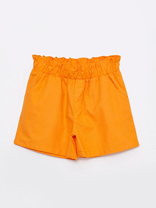 Beli Lastikli Basic K?z ?ocuk ?ort