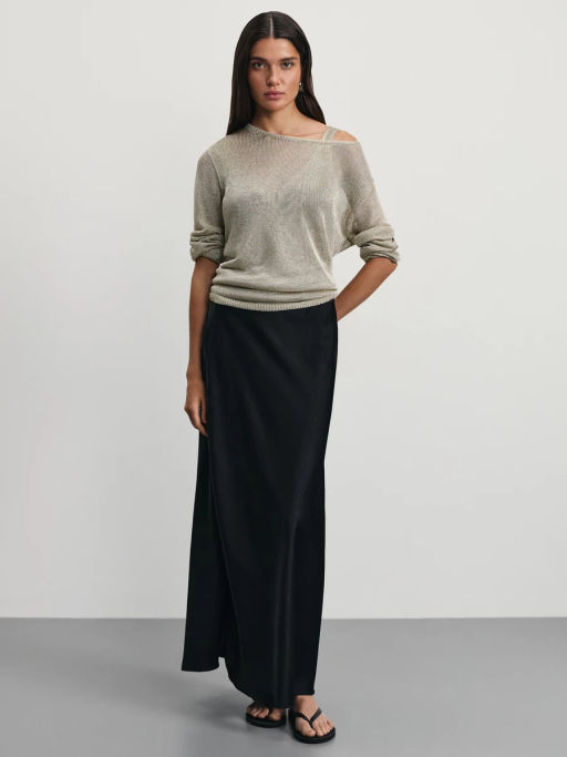 Джемпер из вискозы и люрекса / Zarina  фото 2