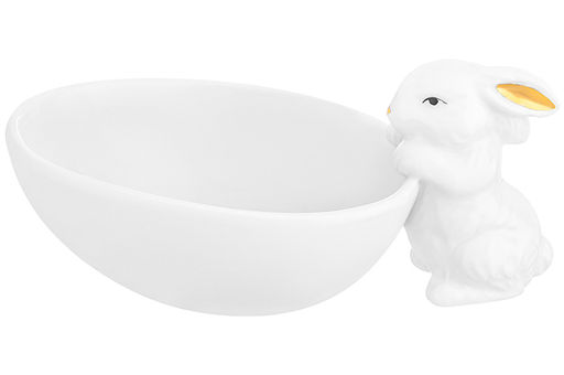Блюдо сервировочное 300 мл 18*10,2*8 см "Кролик" керамика