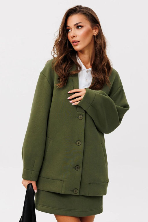 Кардиган GO F4092/28-02.170-176 хаки