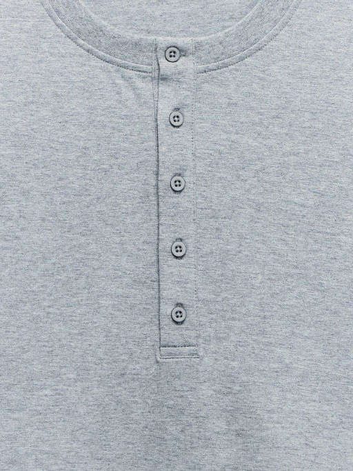 Контрастный лонгслив хенли / Zarina  фото 10