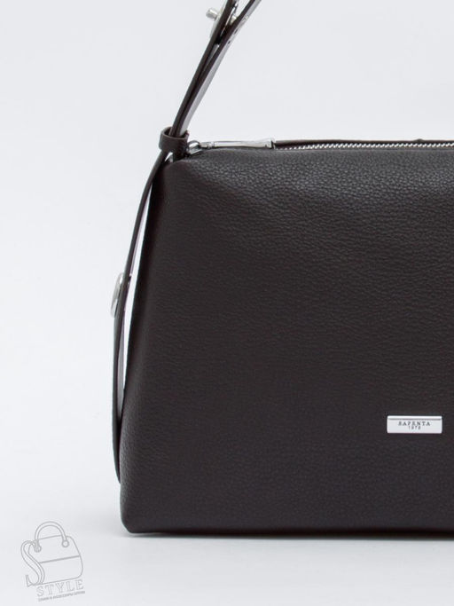 Сумка женская кожаная 8017-2S coffee Velina Fabbiano-Safenta