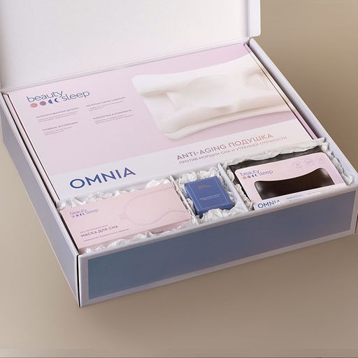Подарочный набор Beauty Sleep ( подушка, наволочка, свеча, маска)  фото 3