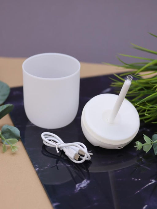 Настольный увлажнитель воздуха "Bear", white, (портативный, USB)