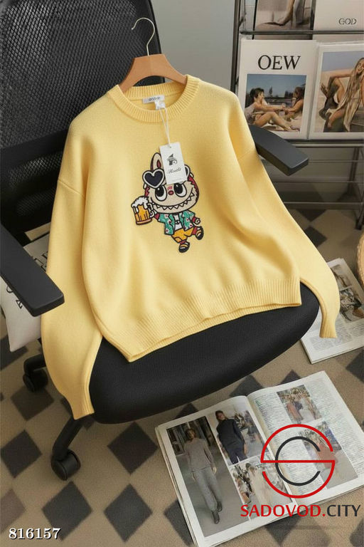 Кофта женская с рисунком - Bruno фото 8