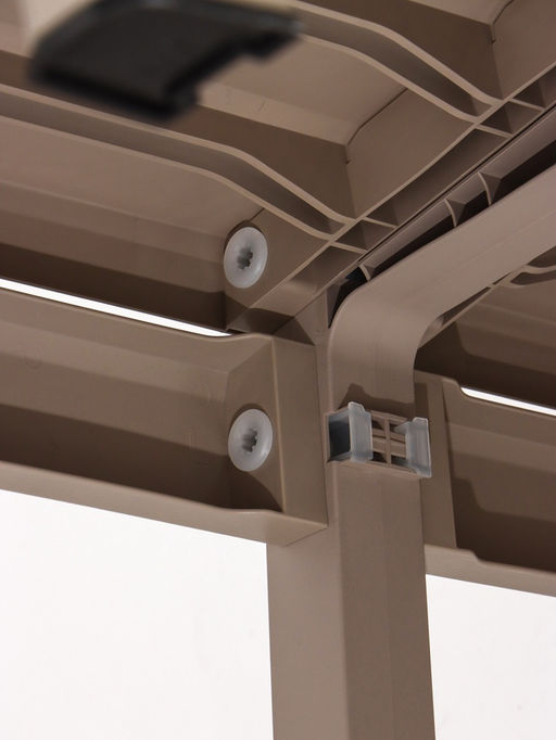 Набор садовой мебели «Евпатория»: 2 кресла, стол, двухместный диван, бежевый