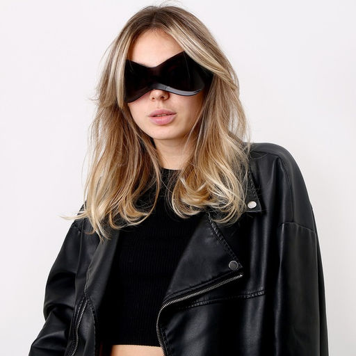 Очки карнавальные, цвет черный