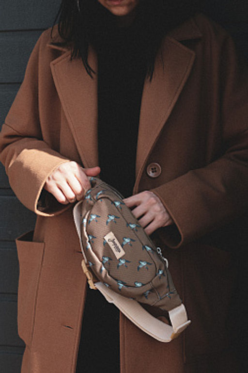Сумка ЗАПОРОЖЕЦ Duck Small Waist Bag ZIP KHAKI  фото 3