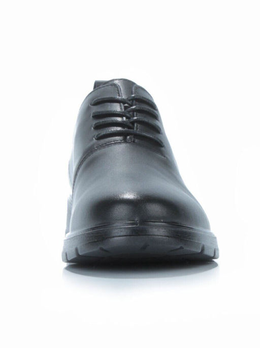 03-5076 BLACK Полуботинки женские (натуральная кожа)