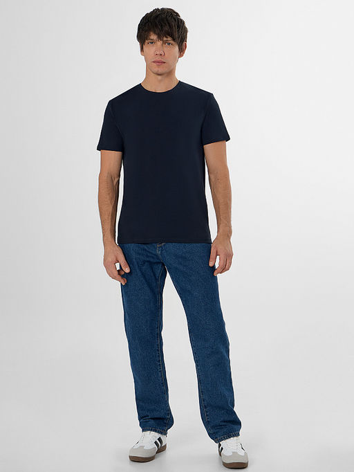 Футболка мужская базовая синяя - Mark formelle фото 3