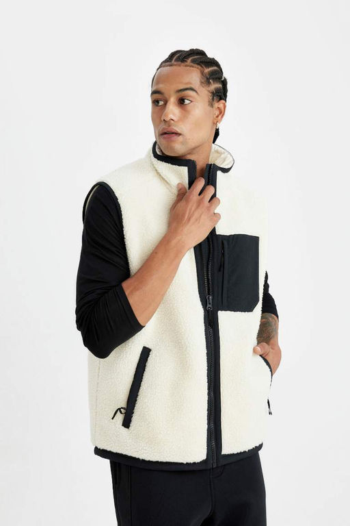 DeFactoFit плюшевый жилет Welsoft стандартного кроя  фото 3