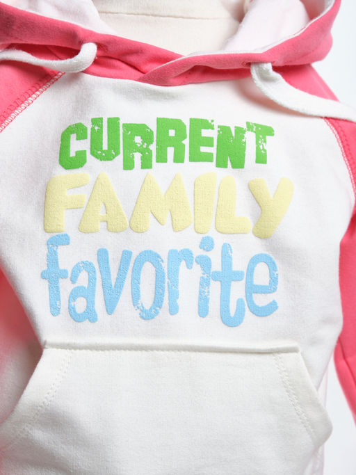 Толстовка с принтом UD 1065 коралловый - Mini maxi фото 4