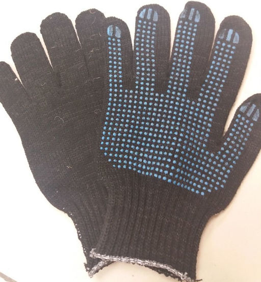 Перчатки п/ш (полущерстяные) с ПВХ (1/10)