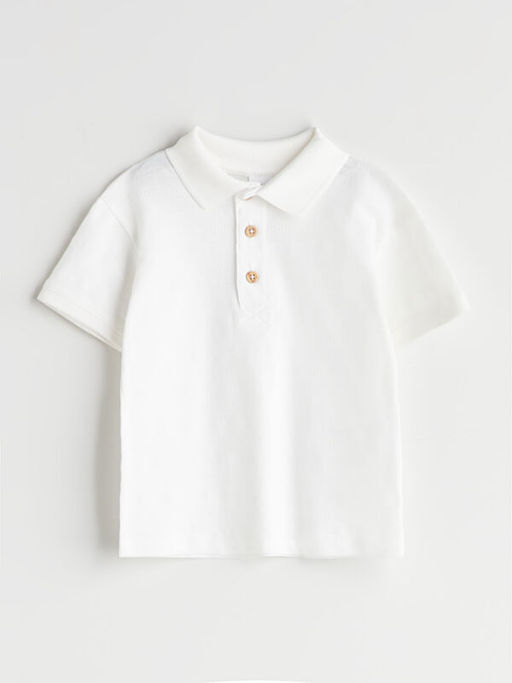 Polo Yaka Erkek Bebek G?mlek ve Pantolon 2li