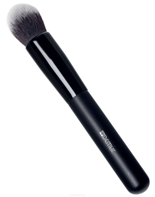 Dewal Профессиональная кисть для минеральной пудры BR-514, 15,5 см, черный  фото 2