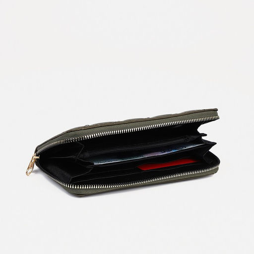 Кошелёк на молнии, цвет хаки - Simaland фото 3