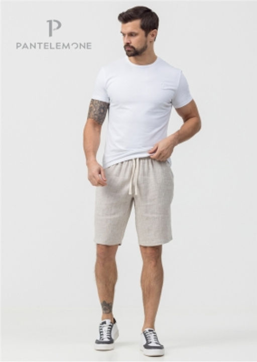 Шорты мужские льняные PH-230 - Pantelemone фото 4