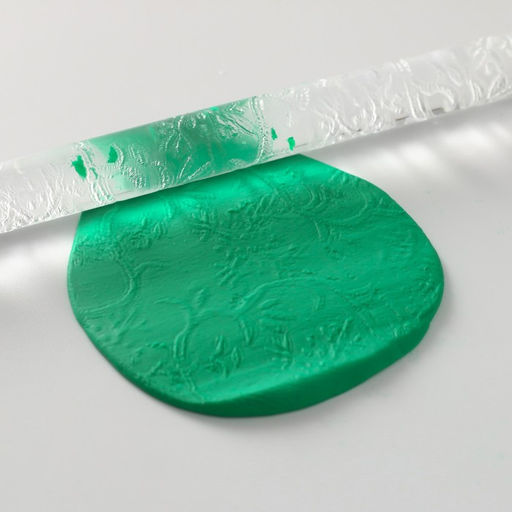 Скалка для творчества акрил Снежинки 16?1 см