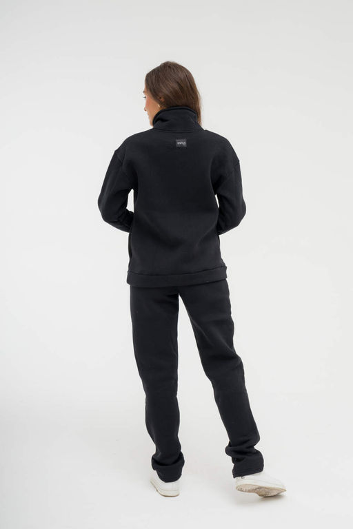 213/209 Костюм утепленный, черный - Knitka wear фото 4