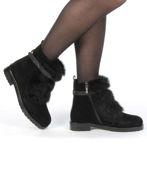 04-899E-2Y1 8J26M Ботинки зимние женские (натуральная замша, натуральный мех) - Фабричный китай фото 15