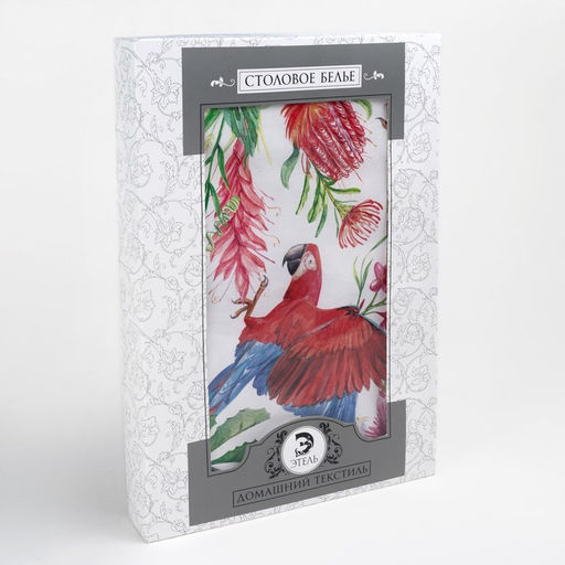 Скатерть Экзотический сад d=220+/-3см,100% хлопок, саржа 190 гр/м2 - Этель фото 6