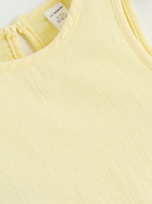 Bisiklet Yaka K?z ?ocuk Bluz Ve ?ort 2li