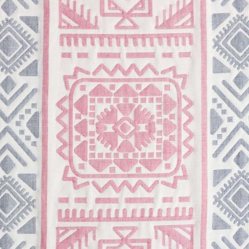 Покрывало хлопковое Этель Инди 150х2405 см, цвет серо-розовый,100%хлопок, 300гр/м2  фото 4