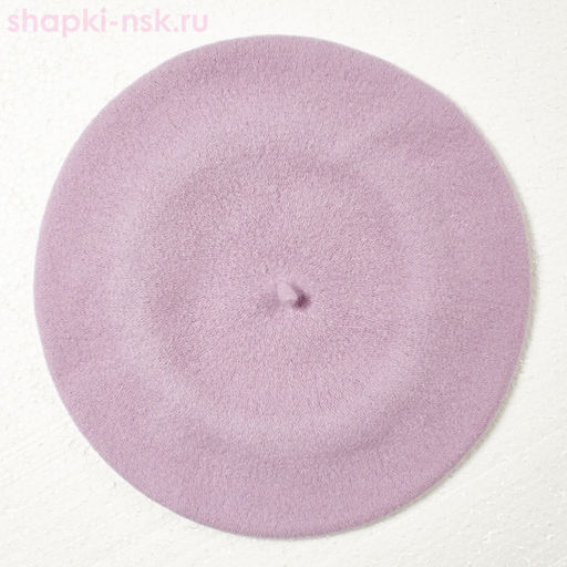 Берет фетр без отделки 12 Берет женский (59-61)