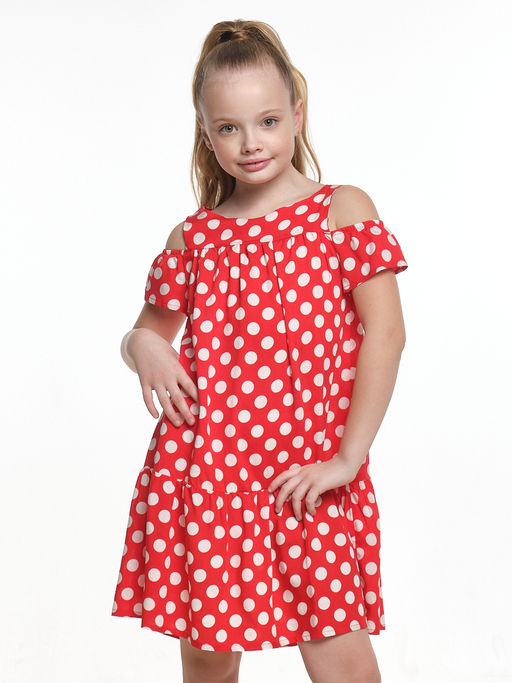 Платье в горох 22-7180 голубой горох - Mini maxi фото 7