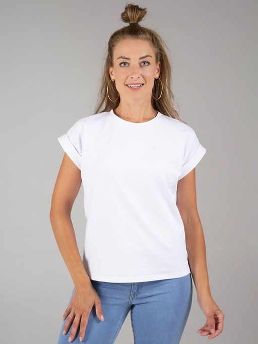 K10153 Футболка OVER SIZE БЕЛЫЙ