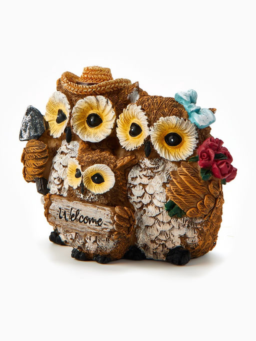 Фигурка полистоун TAKE IT EASY «Семья сов», 11×9×7.5 см