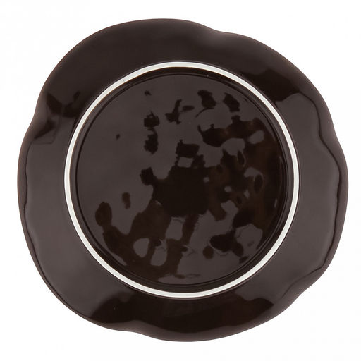 Шоколад Тарелка мелкая фарфоровая 200х200х30мм, с деколью, ассиметричная форма, в коробке (Китай) - Домашняя мода фото 5