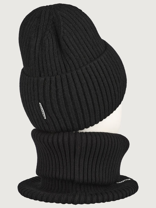 Комплект шапка и снуд 12з51926 черный