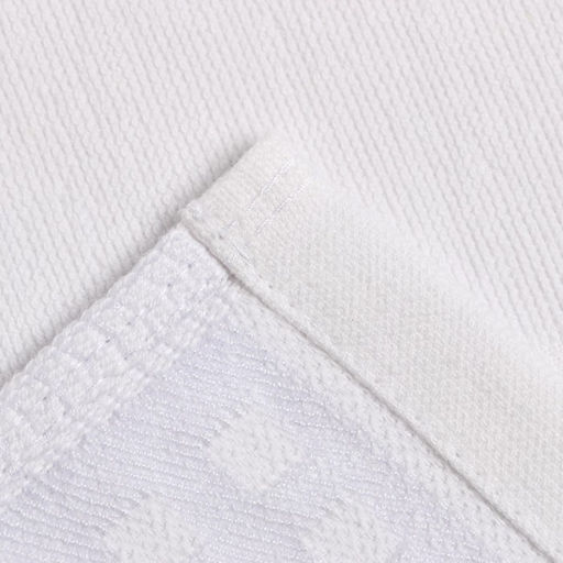 Полотенце махровое LoveLife Square 70х130 см, цвет белый, 100% хл, 380 гр/м2  фото 4