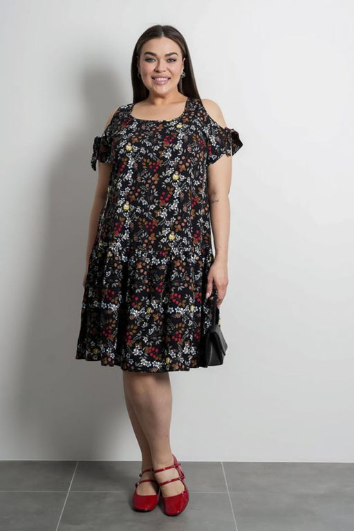 Сарафан Luxury Moda 1424 черный