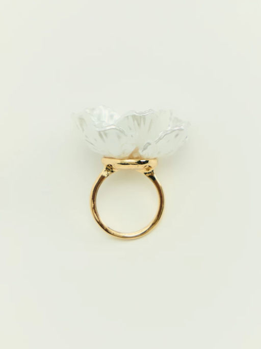 Кольцо в форме цветка ZR2605060326-6 / Zarina