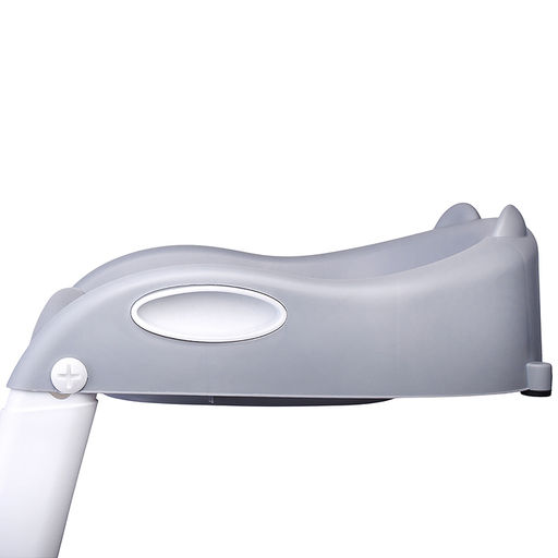 Детская накладка на унитаз со ступенькой (серый)