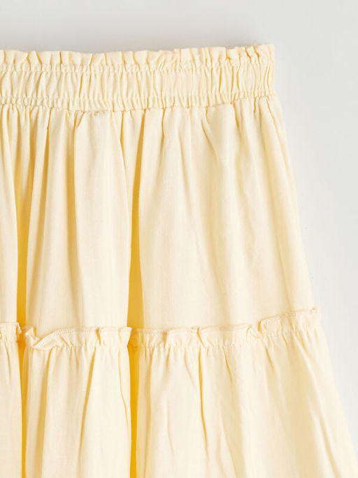 Beli Lastikli Katkat K?z ?ocuk Etek