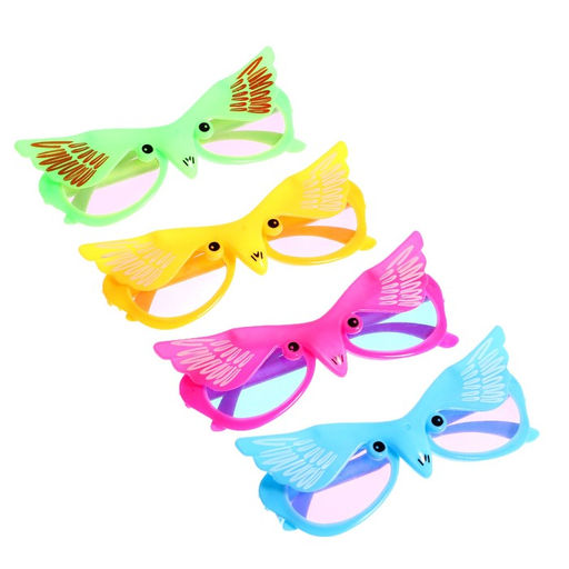 Цена за 12 шт. Карнавальные очки Улёт, цвета МИКС - Simaland фото 7