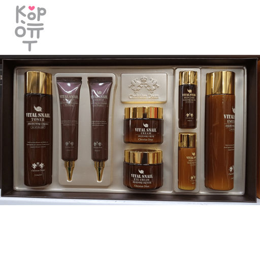 Christian Dean Vital Snail Womens 6 Piece Set - Антивозрастной набор с Муцином Улитки.,