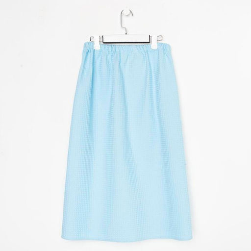 Полотенце банное Этель Парео с карманом 80*140 см. цв.небесный, 100% хл, вафля 240 г/м2  фото 9