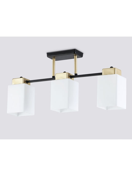 Люстра TR303046, 3хE27, 60 Вт, 54×10×27 см, чёрная