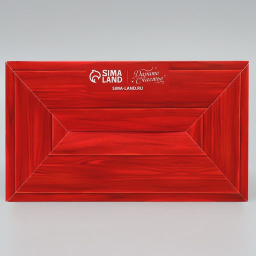 Цена за 5 шт. Коробка для сладостей «Новогодняя посылка», 10×18×14 см