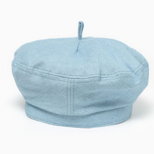 Берет джинсовый, р-р 56 см