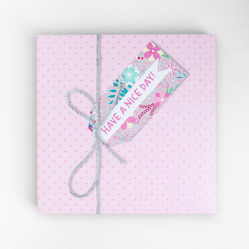 Коробка для торта, кондитерская упаковка, Have a nice day, 30 х 30 см