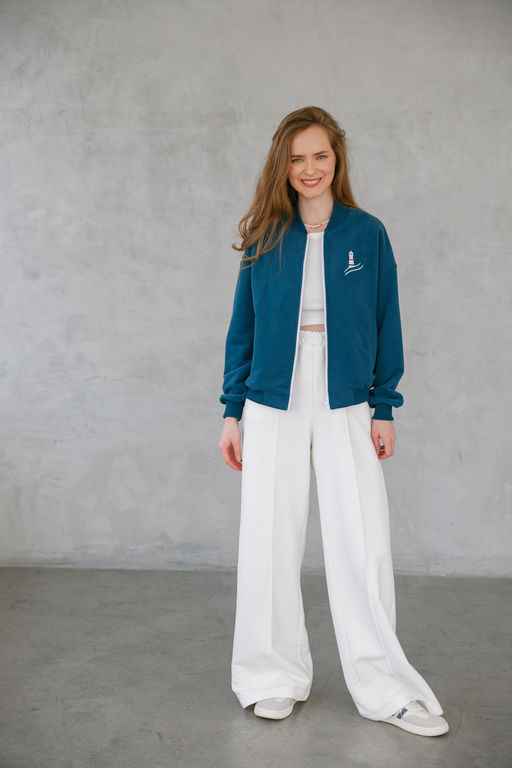 Бомбер женский Lighthouse Indigo - Captain's mate фото 8