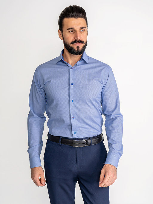 Сорочка мужская длинный рукав GREG 213/131/5577/Z/1p  фото 8