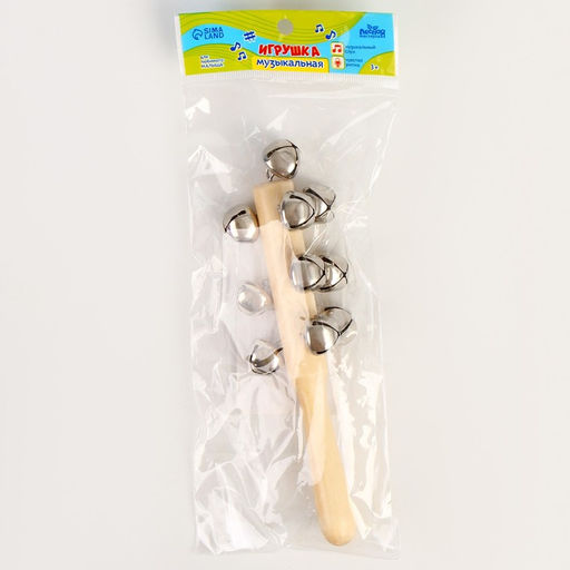 Музыкальная игушка с бубенцами Яркое звучание - Simaland фото 4